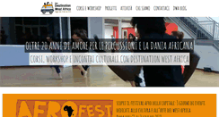 Desktop Screenshot of destinationwestafrica.org